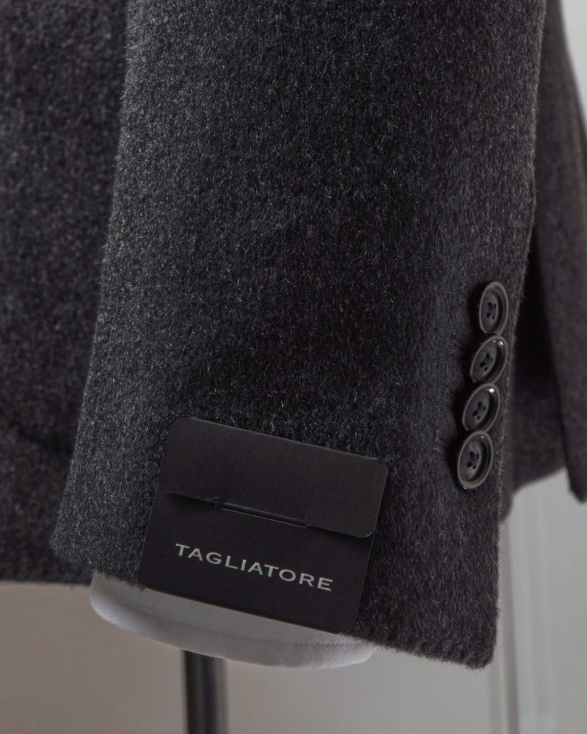 100% Cashmere Charcoal Blazer
