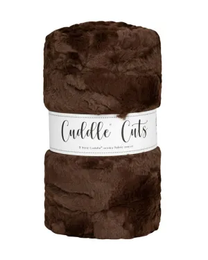2 Yard Luxe Cuddle Cuts Hide - Chocolate