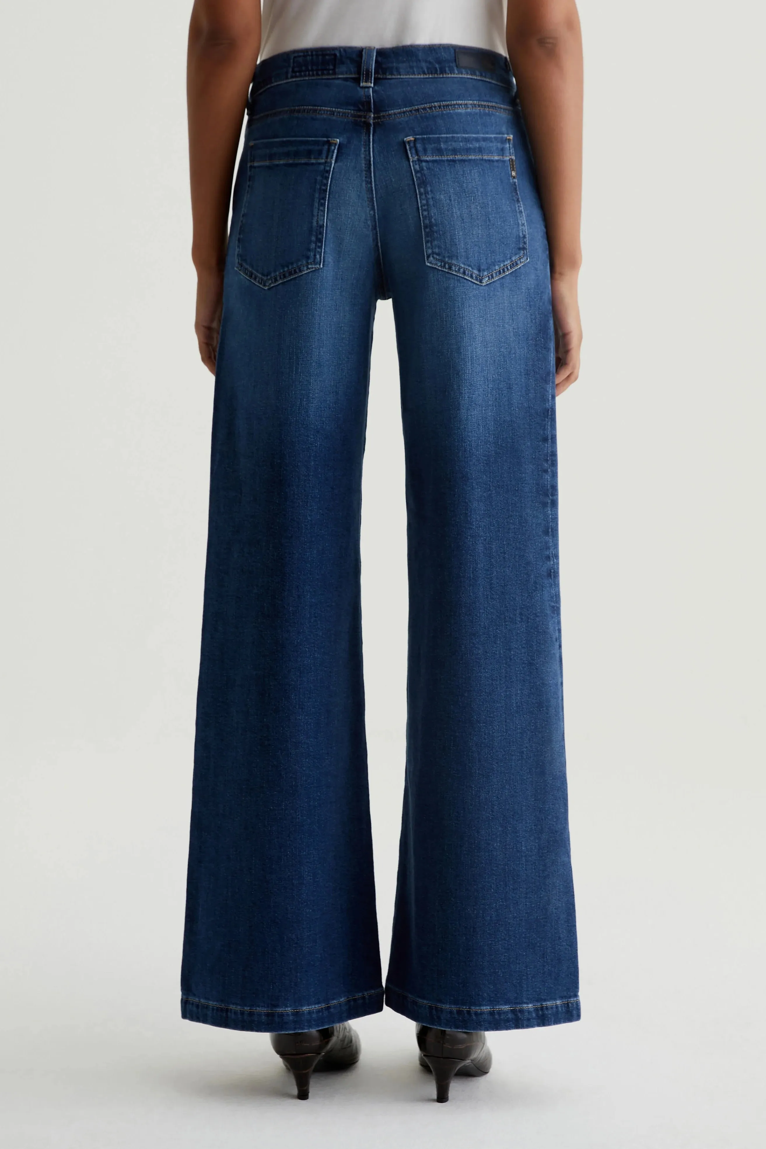 AG Stella Low Slung Palazzo Jeans