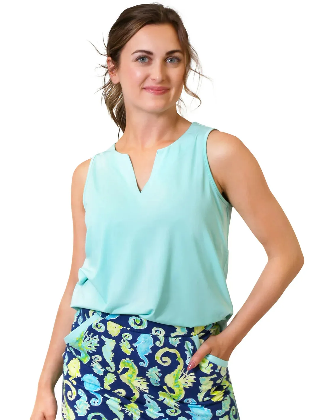 AnaClare Lux Casual Sport Top