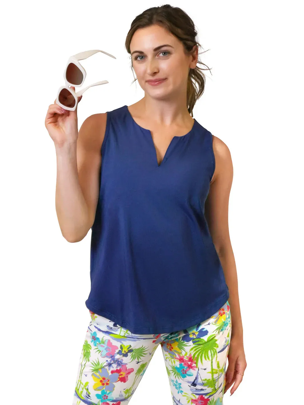AnaClare Lux Casual Sport Top