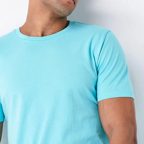 Aqua Crew Slim Fit T-Shirt