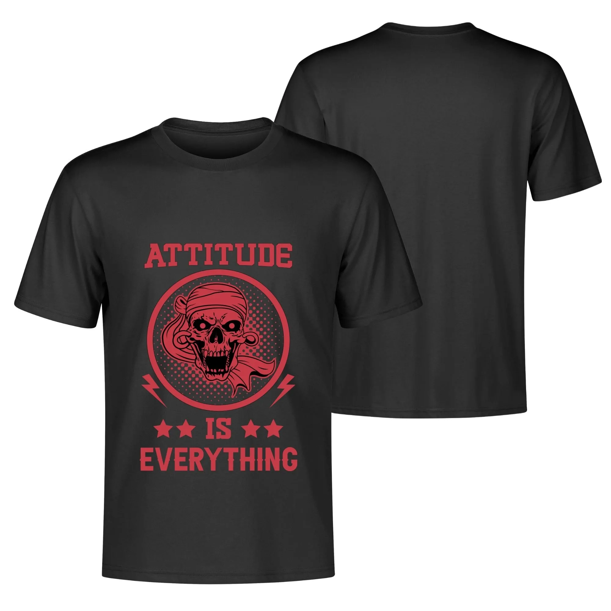 Attitude Is Everything Mens Cotton T-Shirt