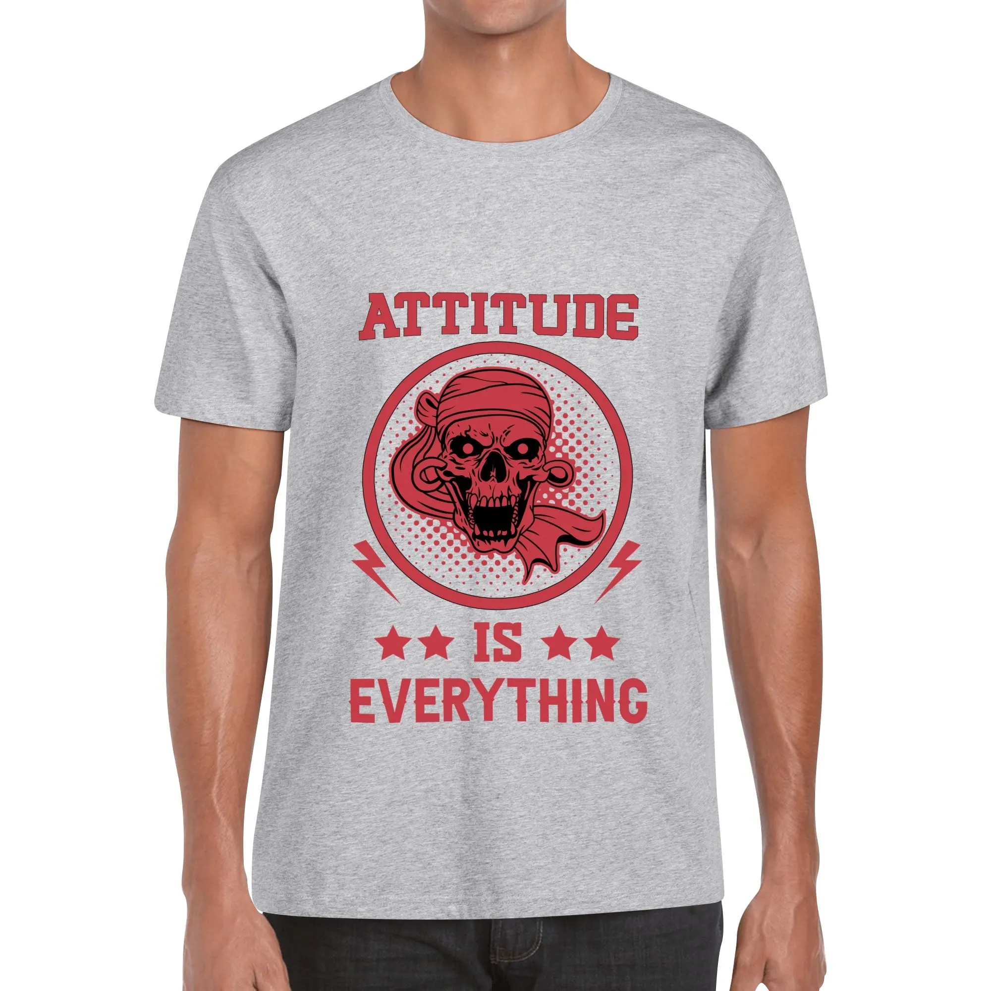 Attitude Is Everything Mens Cotton T-Shirt