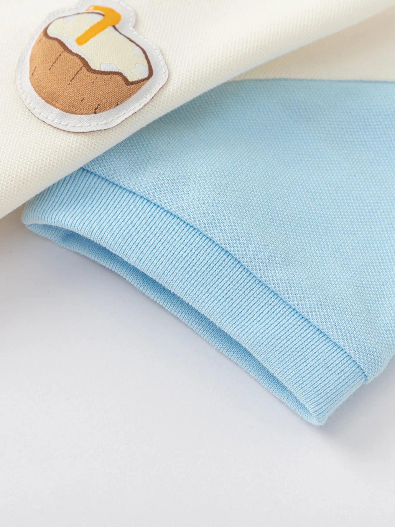 Baby Boy Lapel Short-Sleeved T-Shirt