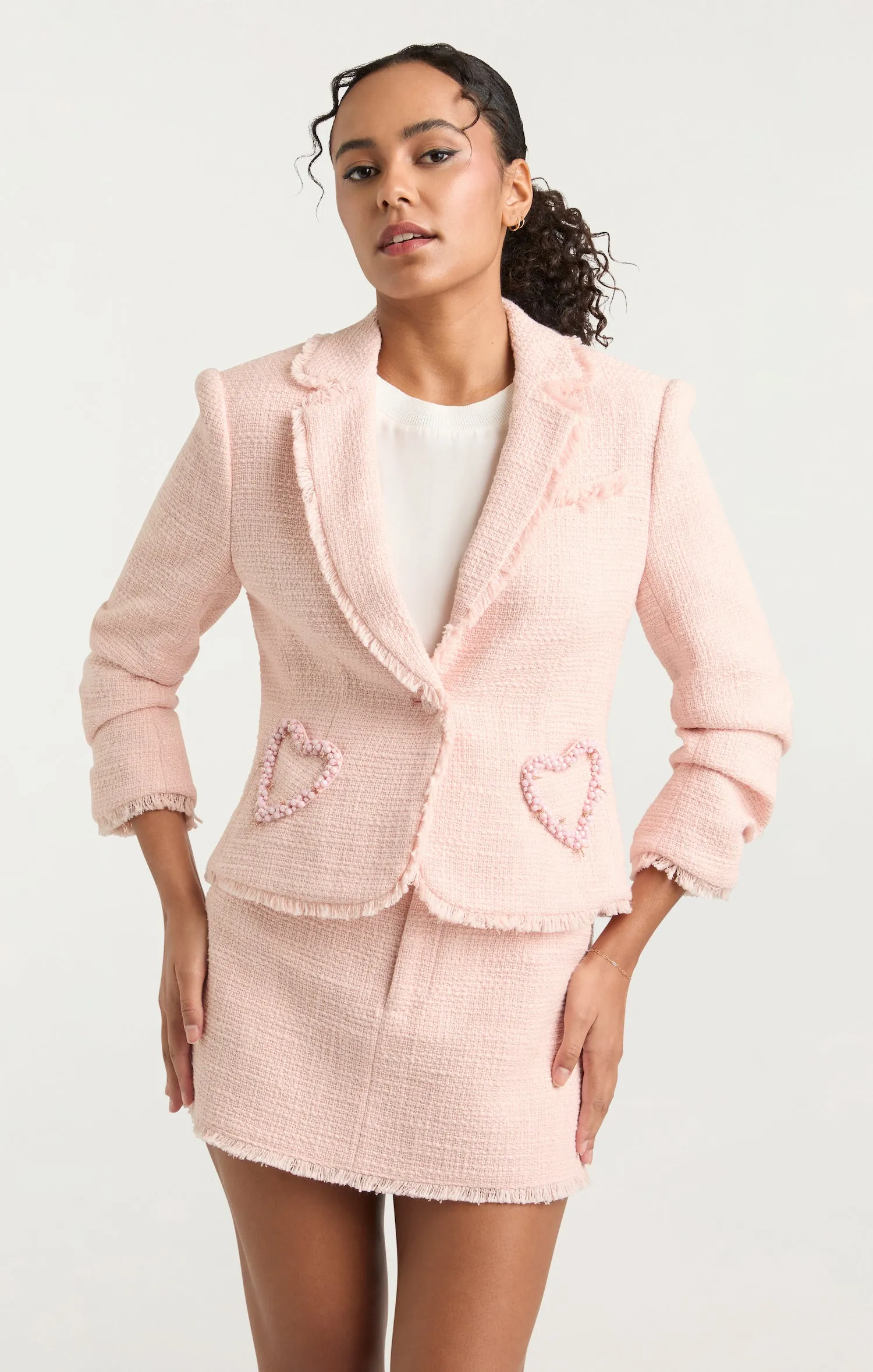 Beaded Heart Kalina Blazer