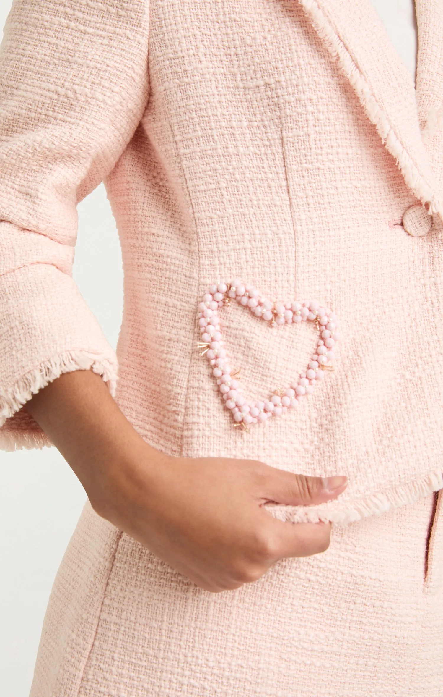 Beaded Heart Kalina Blazer