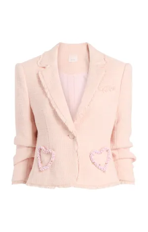 Beaded Heart Kalina Blazer