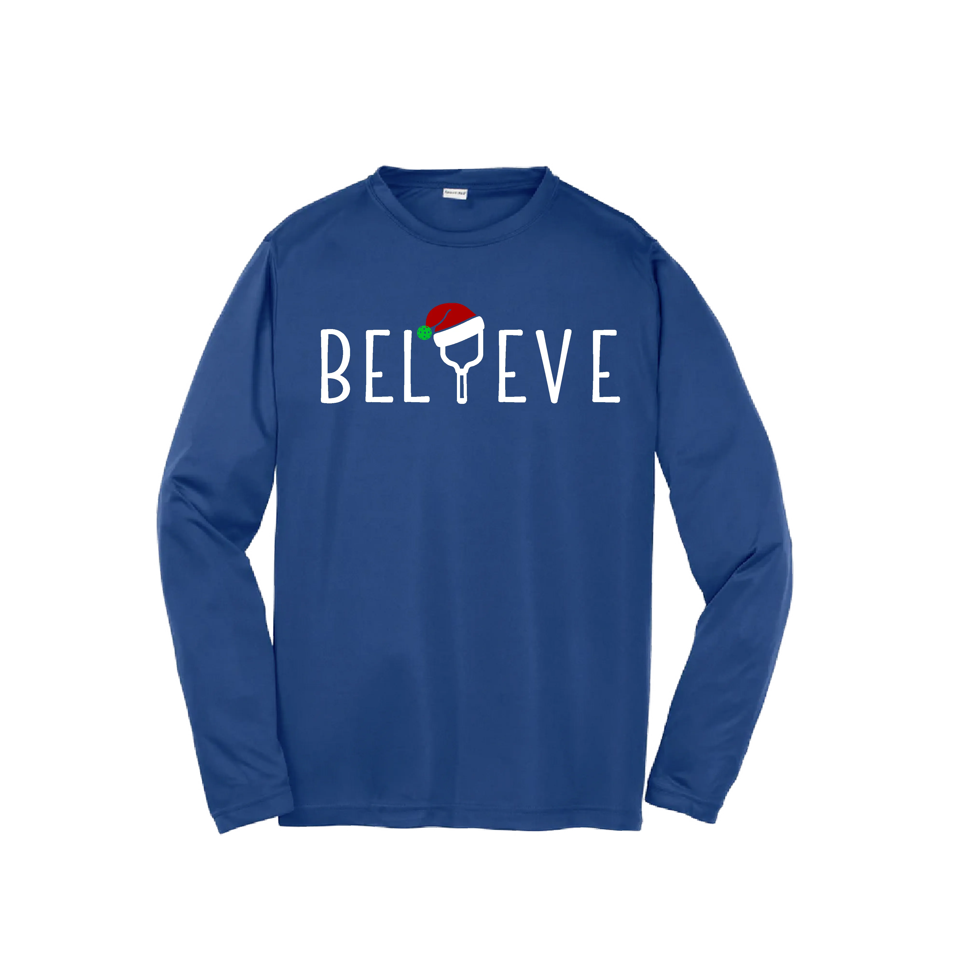Believe | Youth Long Sleeve Pickleball Shirts | 100% Polyester