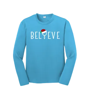 Believe | Youth Long Sleeve Pickleball Shirts | 100% Polyester