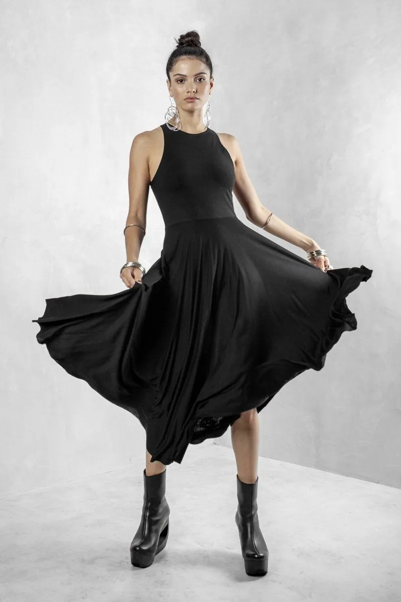 Black Bodice Dress Bamboo