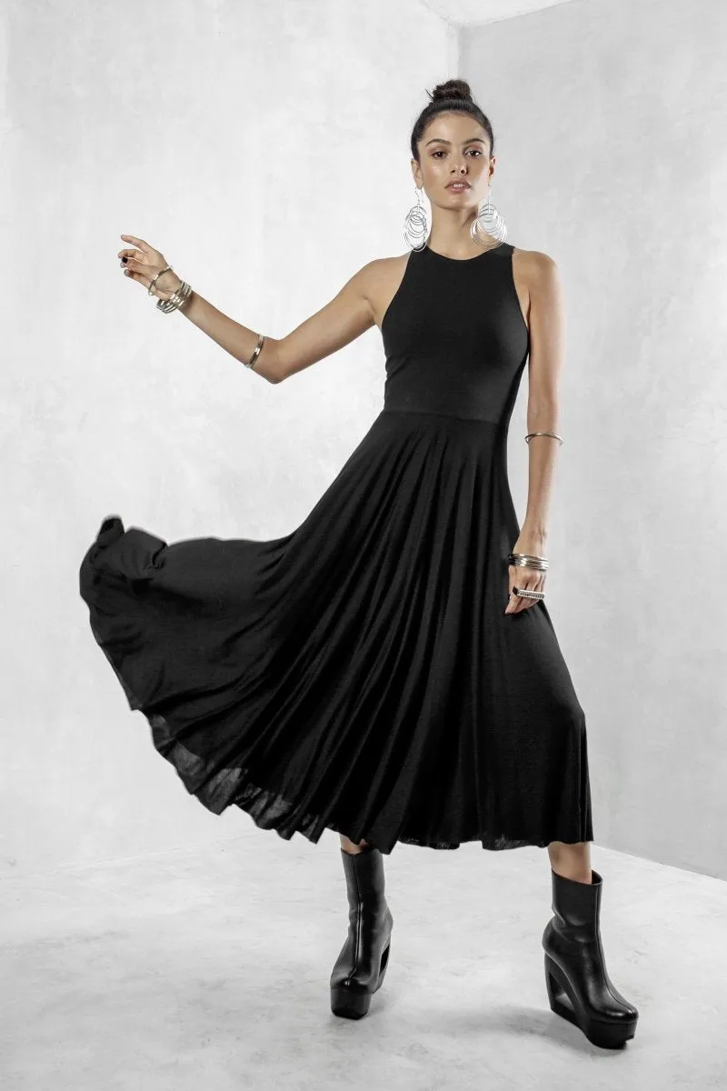 Black Bodice Dress Bamboo