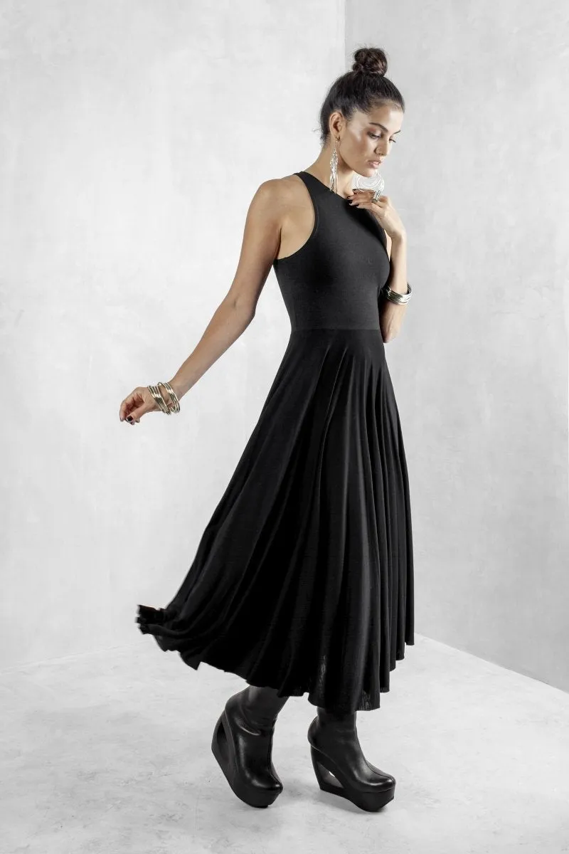 Black Bodice Dress Bamboo
