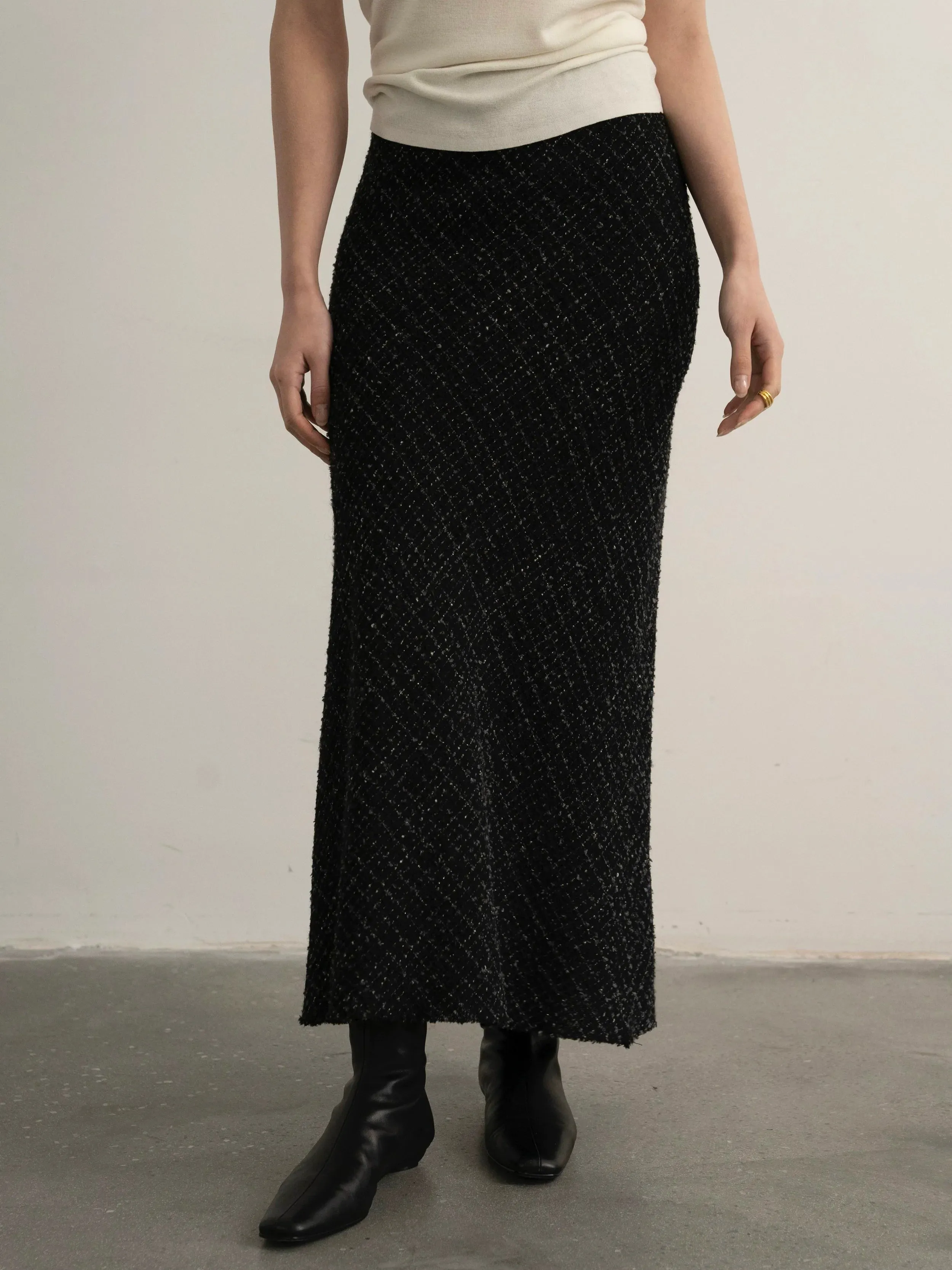 Black Tweed Ensemble