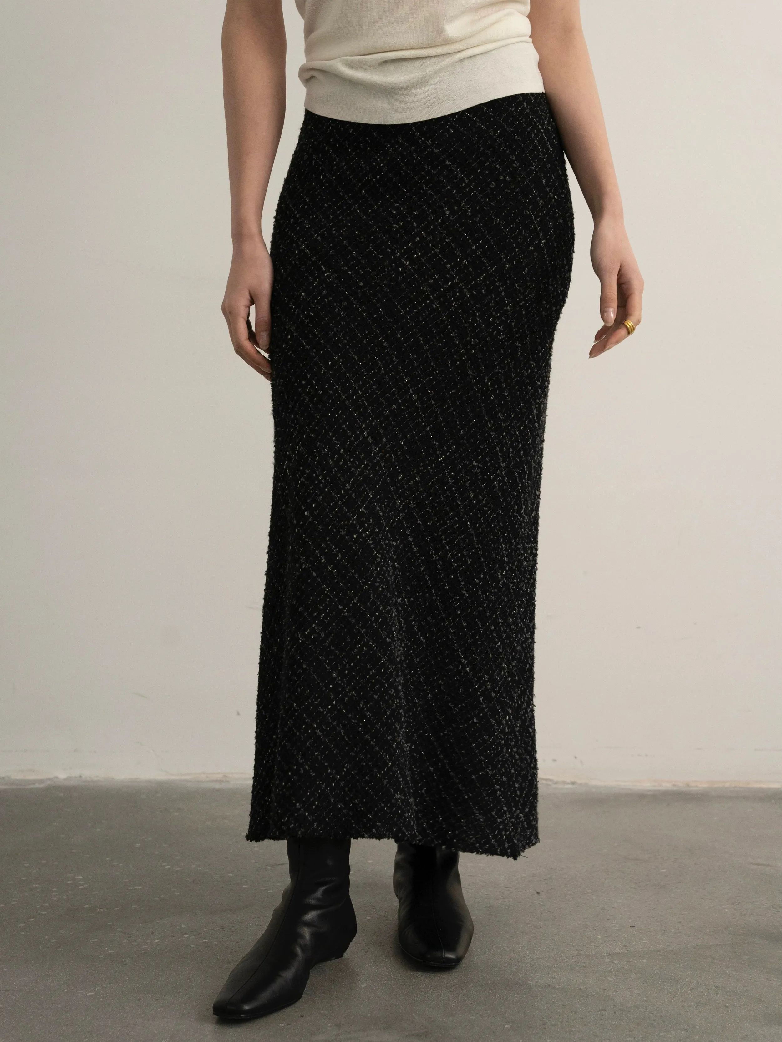 Black Tweed Ensemble