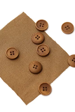 BLAZE COROZO BUTTON | Camel