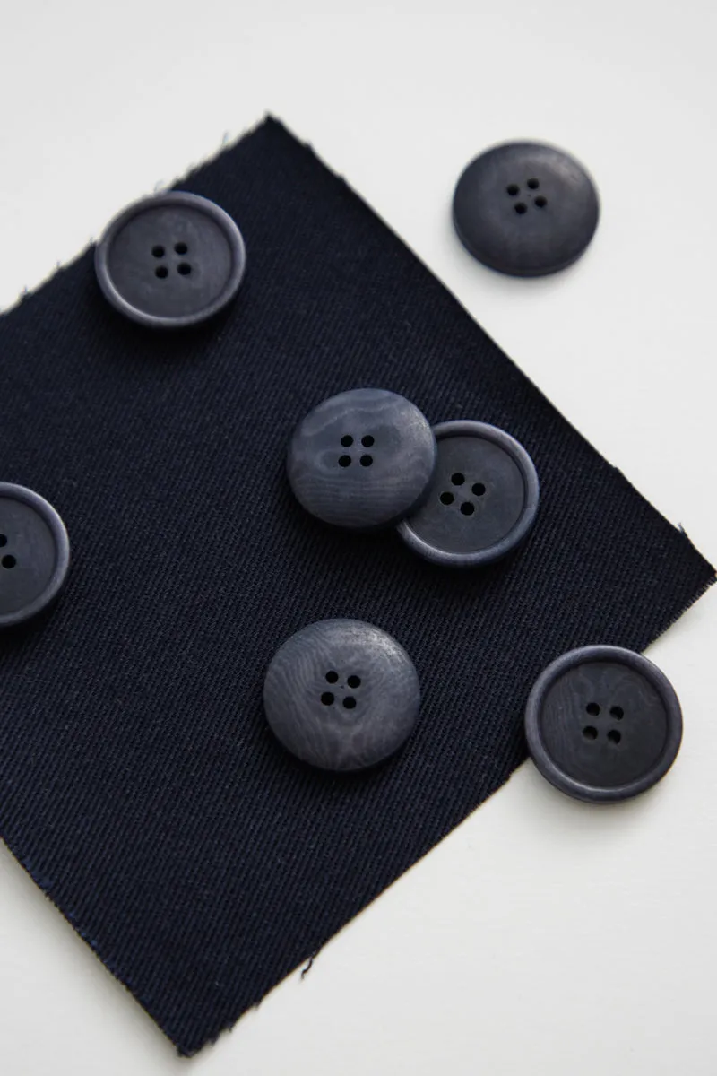 BLAZE COROZO BUTTON | Indigo Night