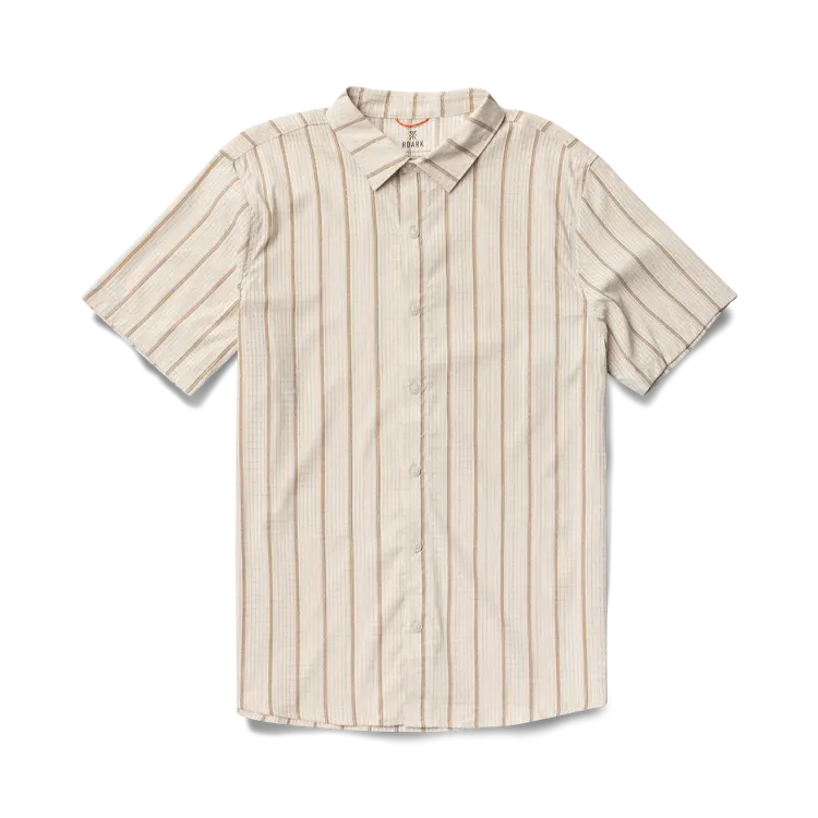 Bless Up Breathable Stretch Shirt - Stripe Bone