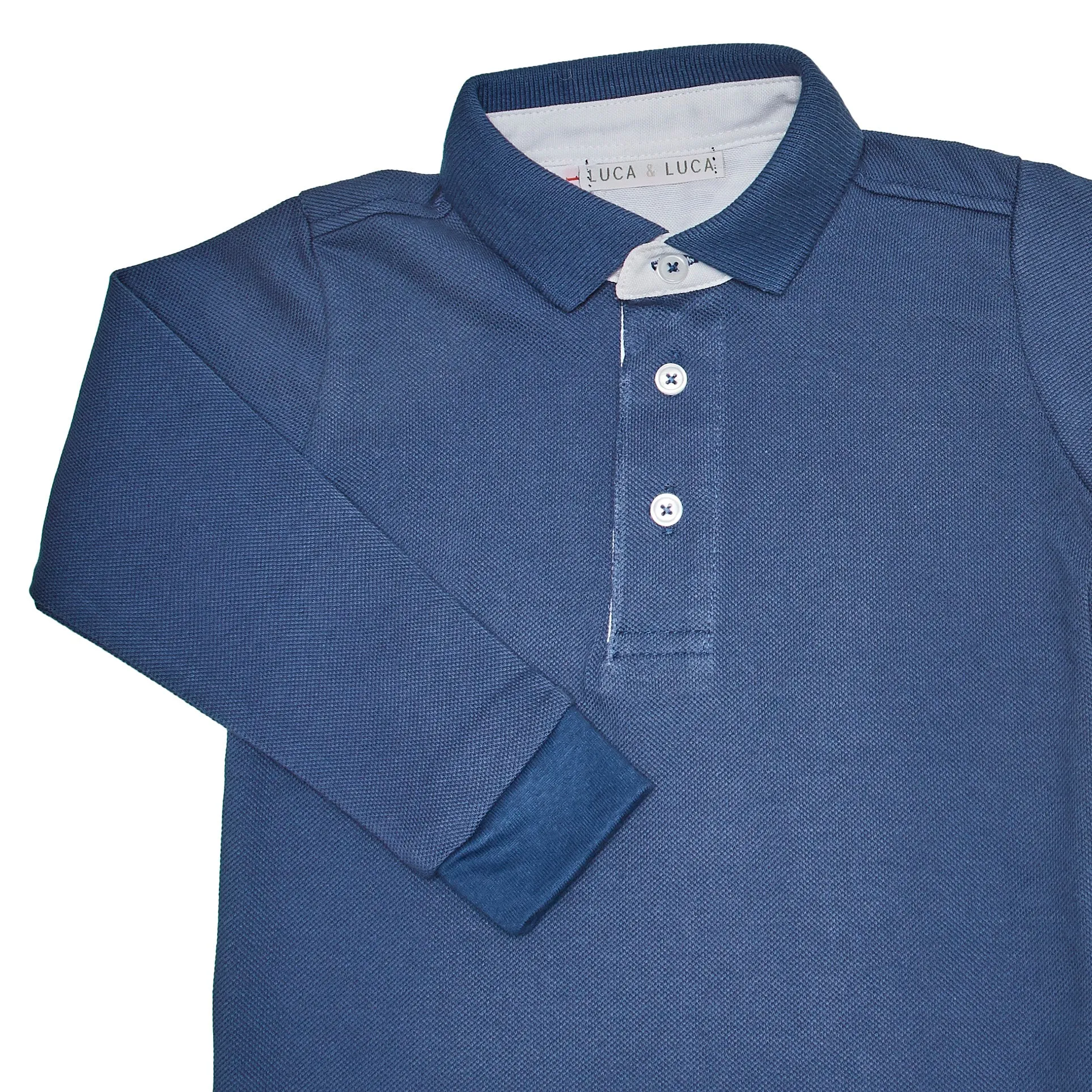 BLUE POLO SHIRT