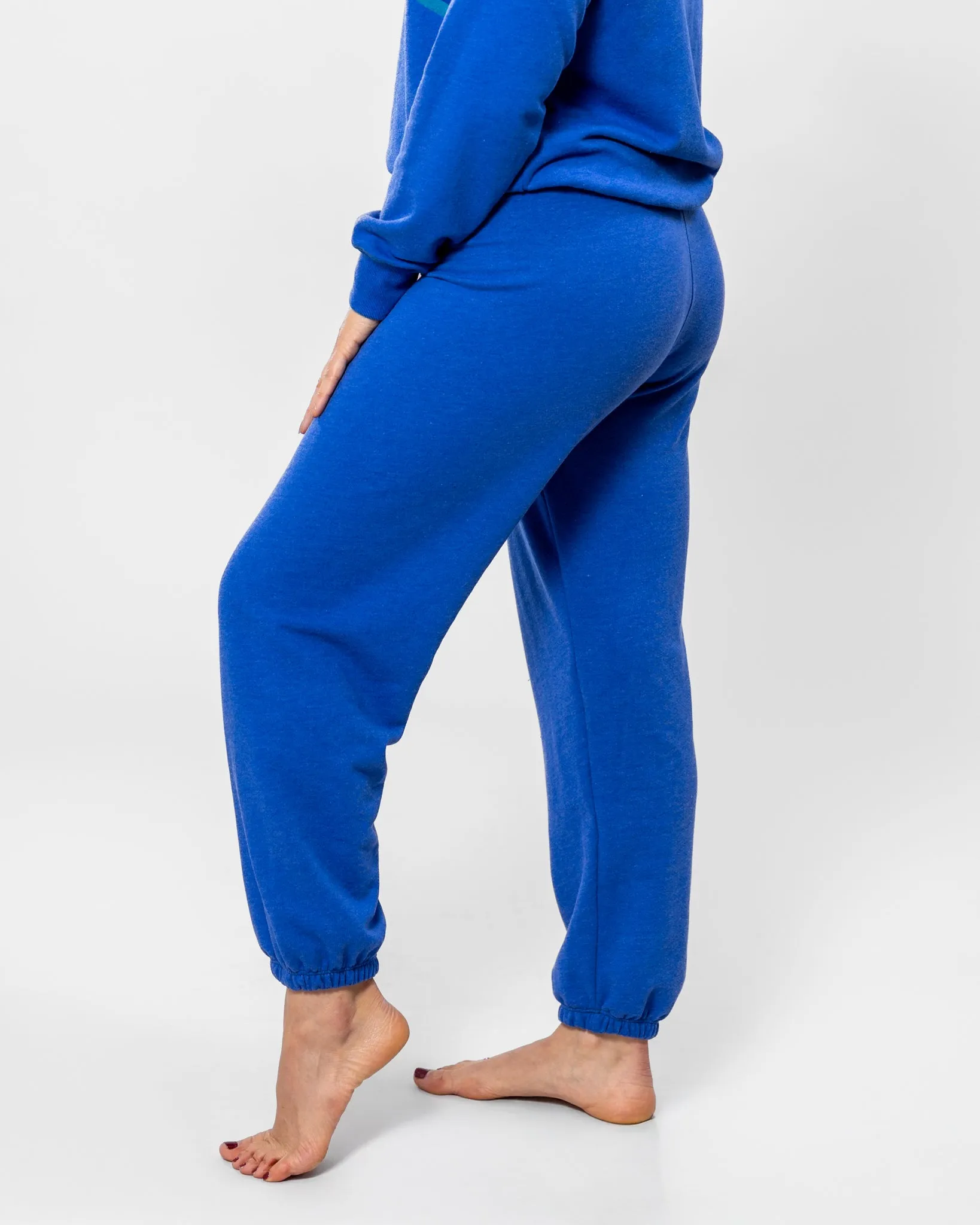 Blue Symphony Ski Day Jogger Pant