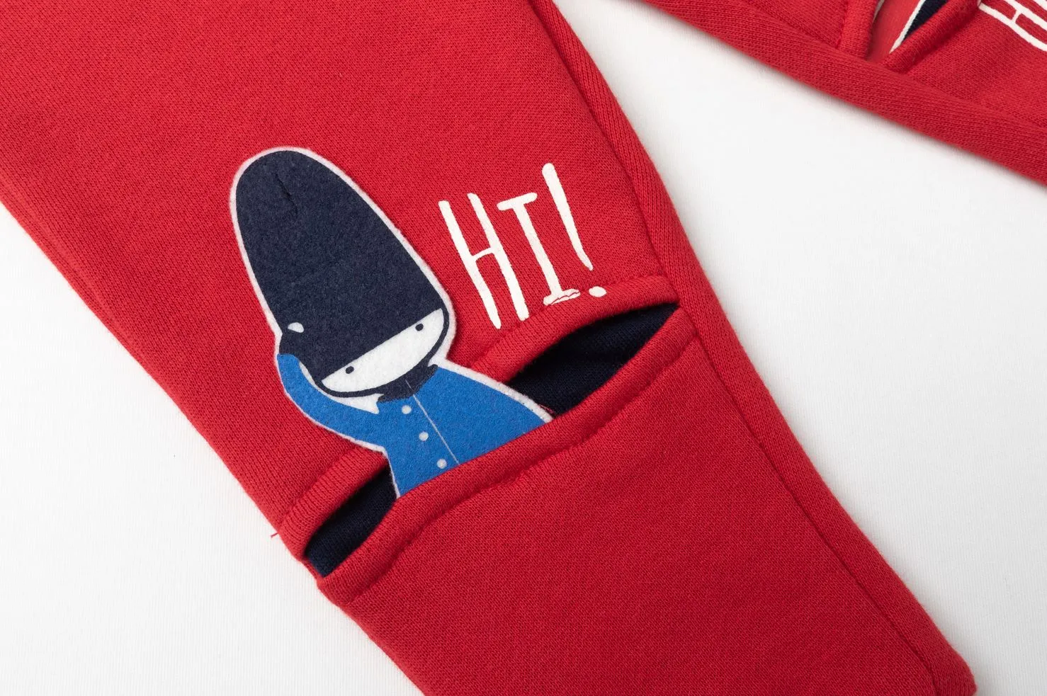 Boys Sporty Trousers With London Motifs