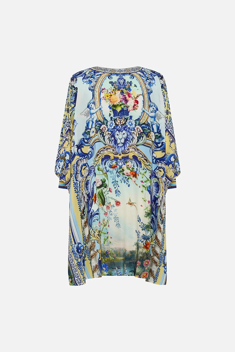 CAMILLA | WALL TO WALL WONDERS SHORT KAFTAN WITH CUFF