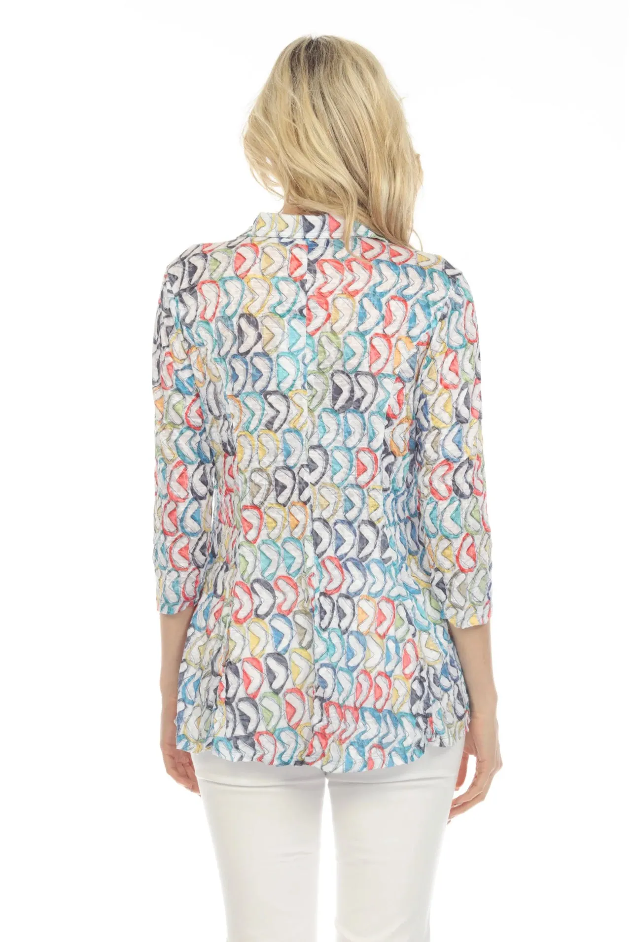 CARINE BS14341 Playful Arrows Shirt