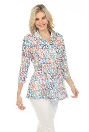 CARINE BS14341 Playful Arrows Shirt
