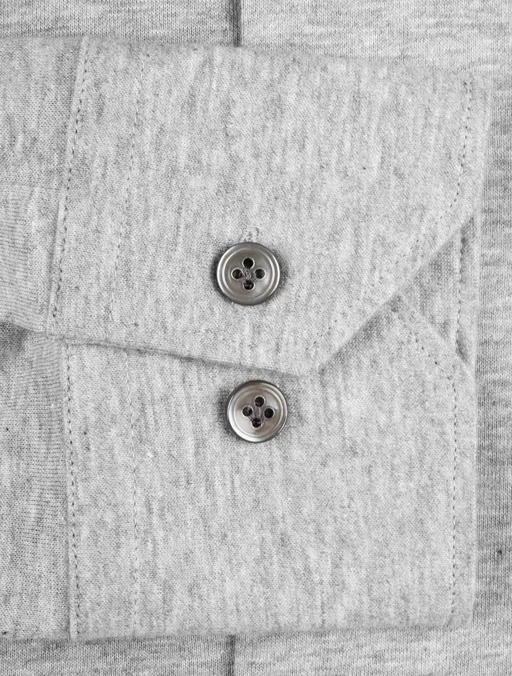 Cashmere Blend Jersey Shirt Grey