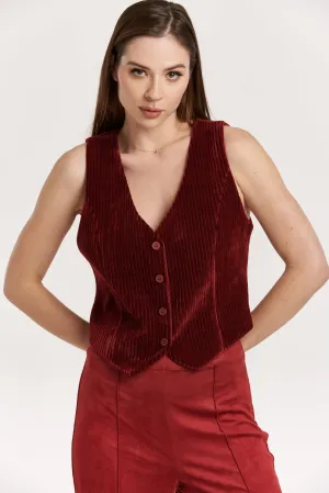 CECILIA VEST COMPOTE CHENILLE