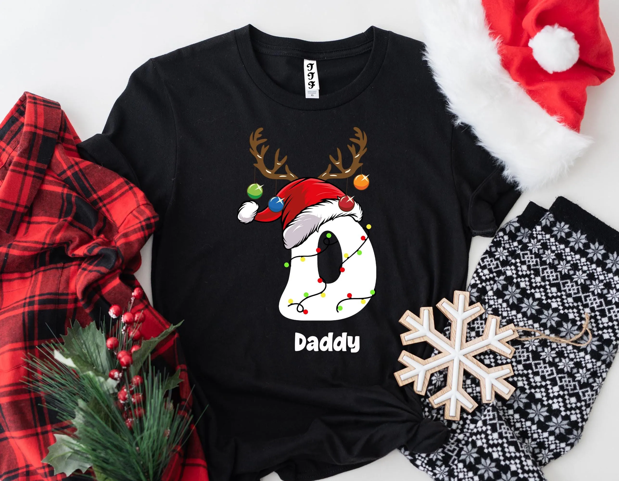Christmas Custom Name Matching Shirt, Custom Family Christmas Shirt, Christmas Group Shirt
