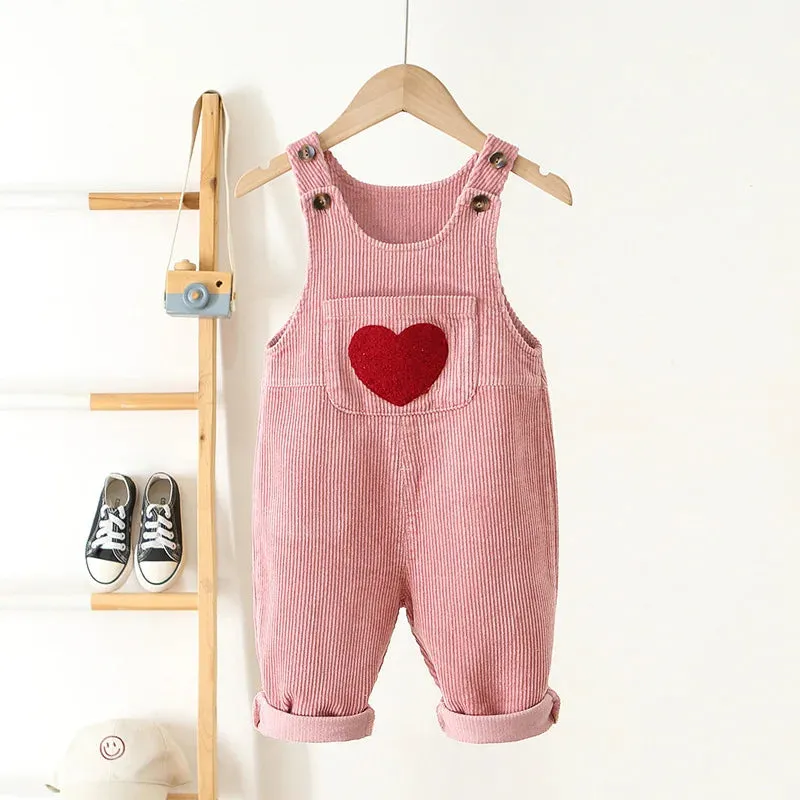 Clara Classic Corduroy Overall Pants