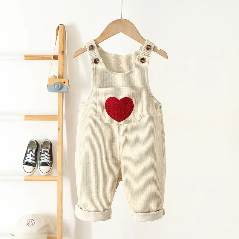 Clara Classic Corduroy Overall Pants
