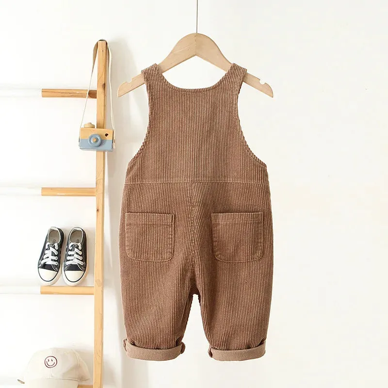 Clara Classic Corduroy Overall Pants