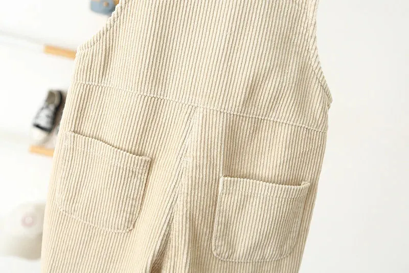 Clara Classic Corduroy Overall Pants