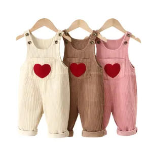 Clara Classic Corduroy Overall Pants