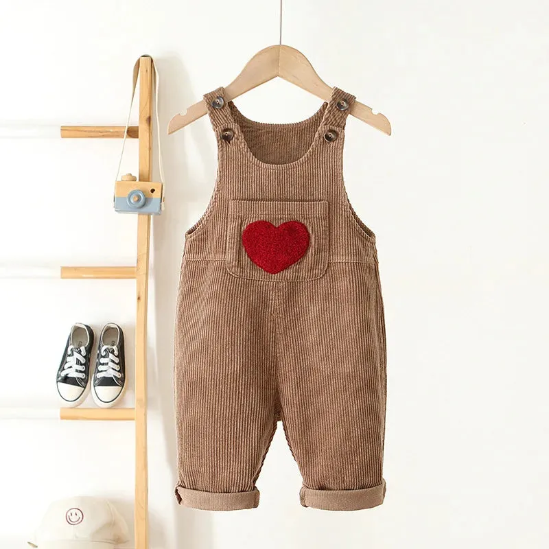 Clara Classic Corduroy Overall Pants