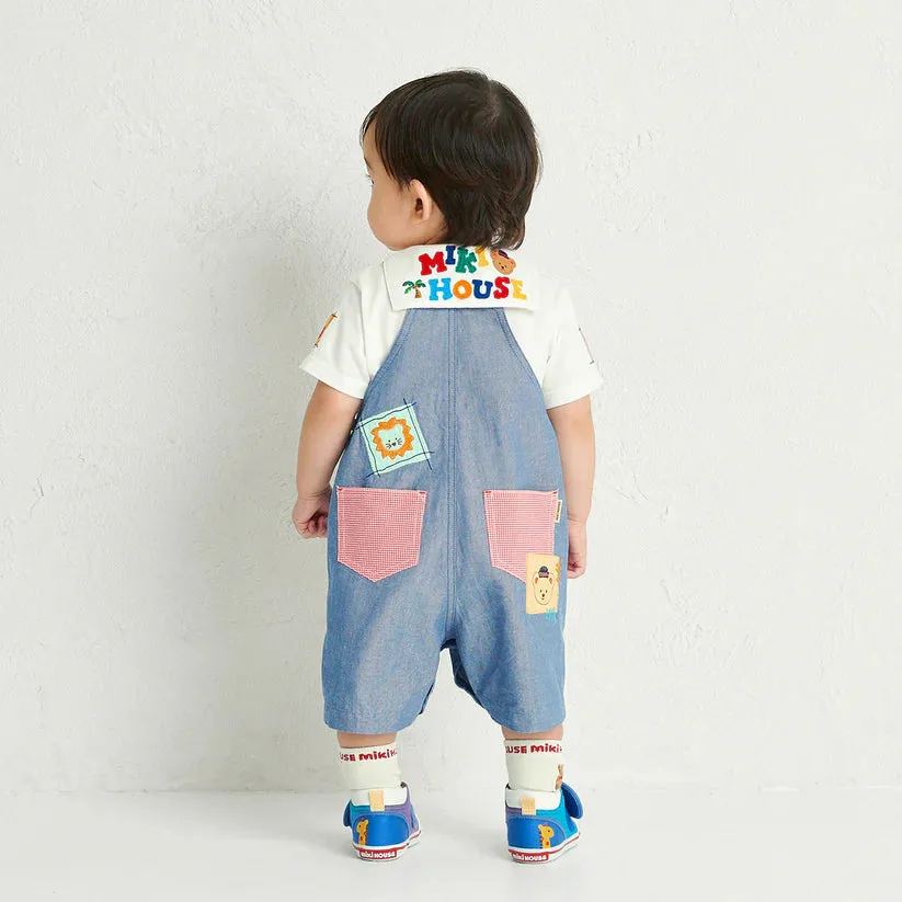 Classic MIKI HOUSE Bear Sailor Overalls