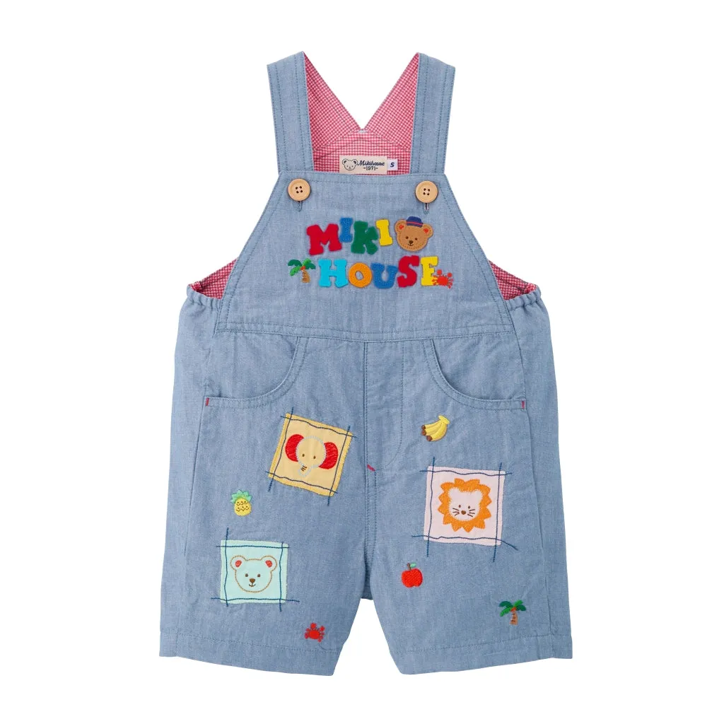 Classic MIKI HOUSE Bear Sailor Overalls