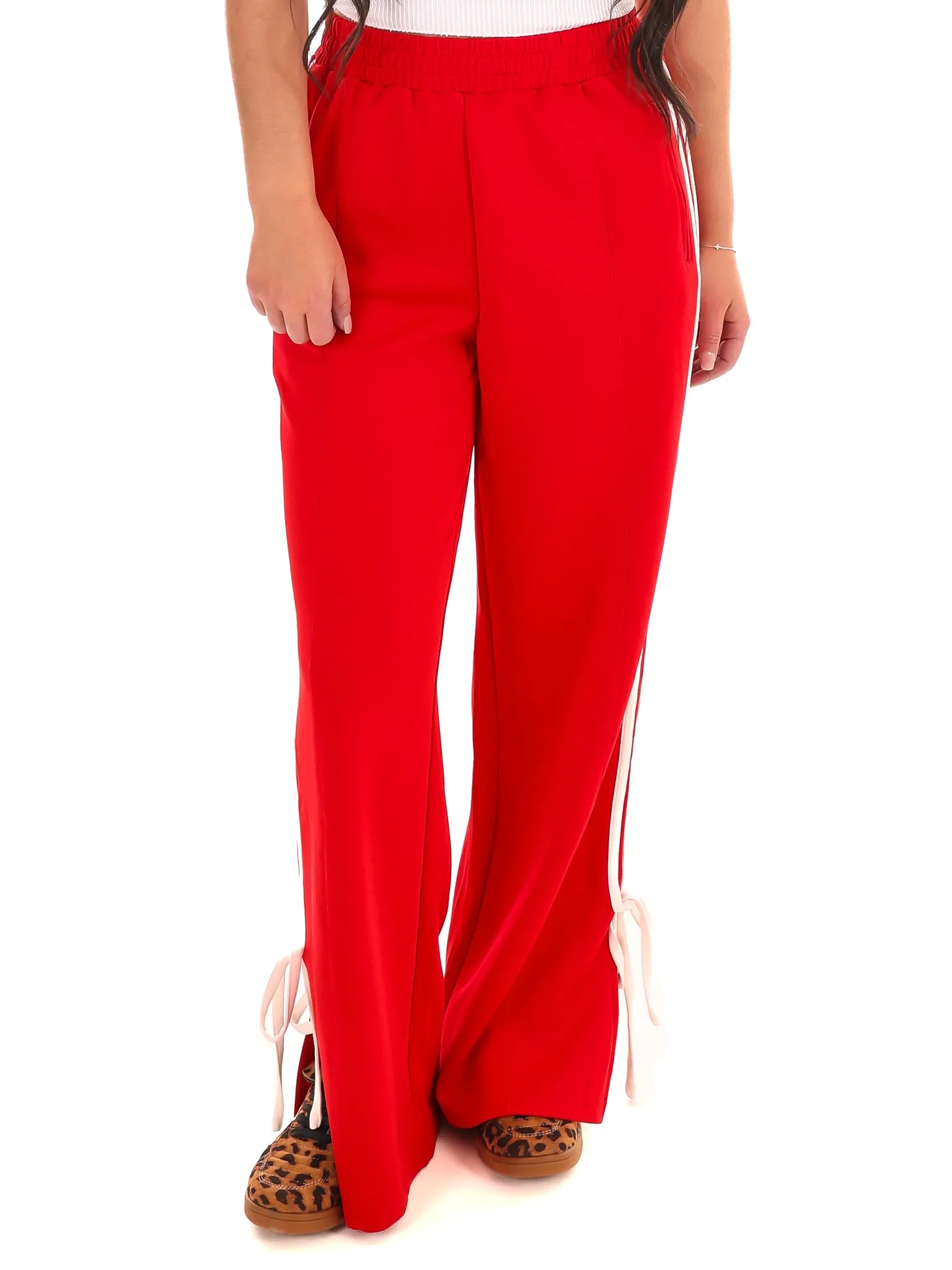 Close to You Bow Track Pants