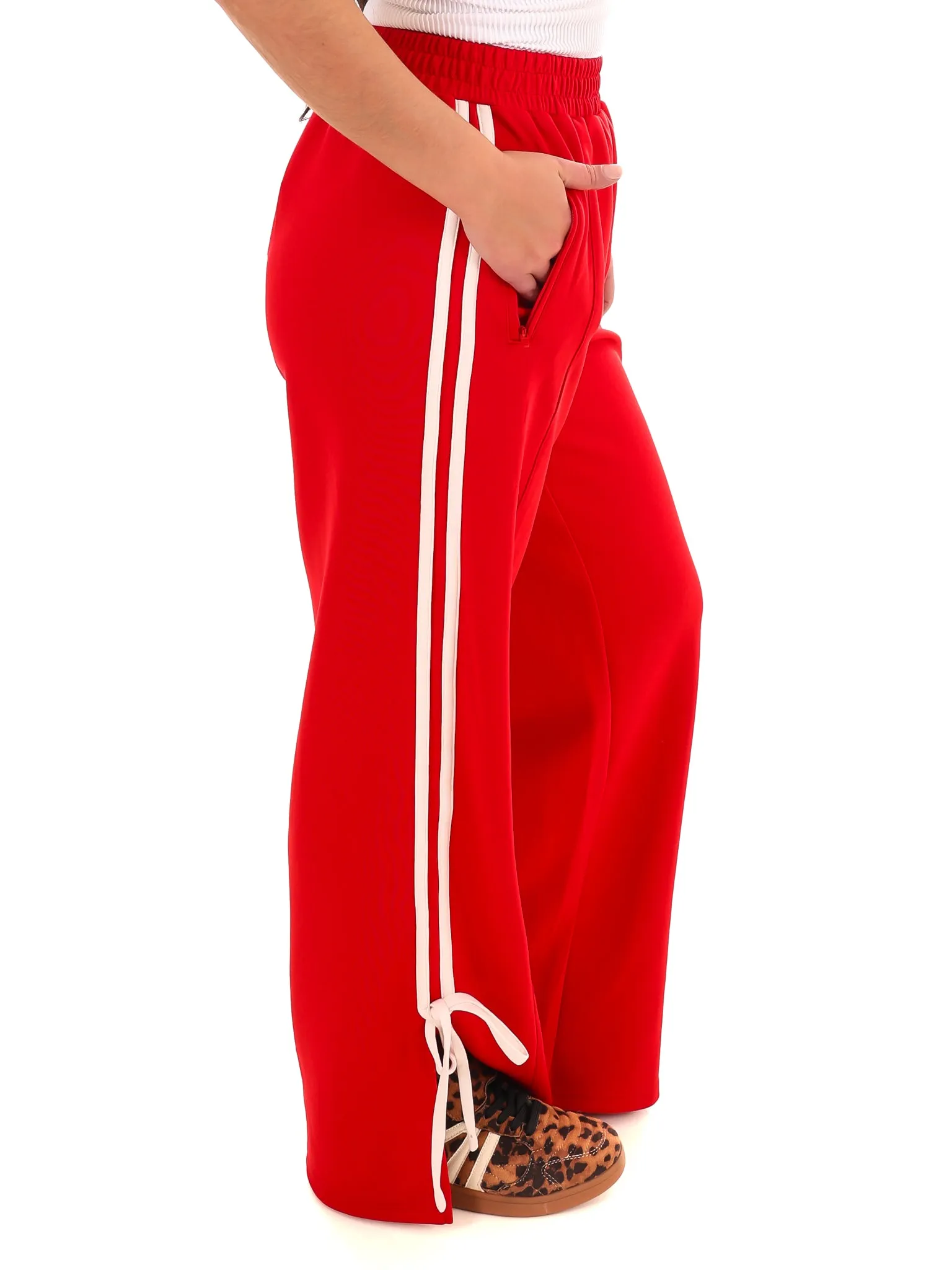 Close to You Bow Track Pants