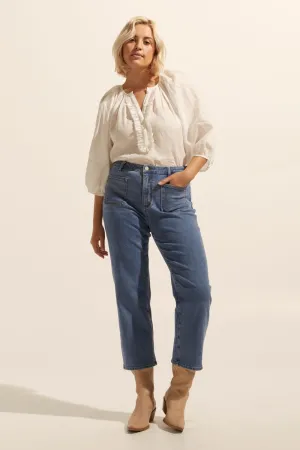 College jean - Mid denim