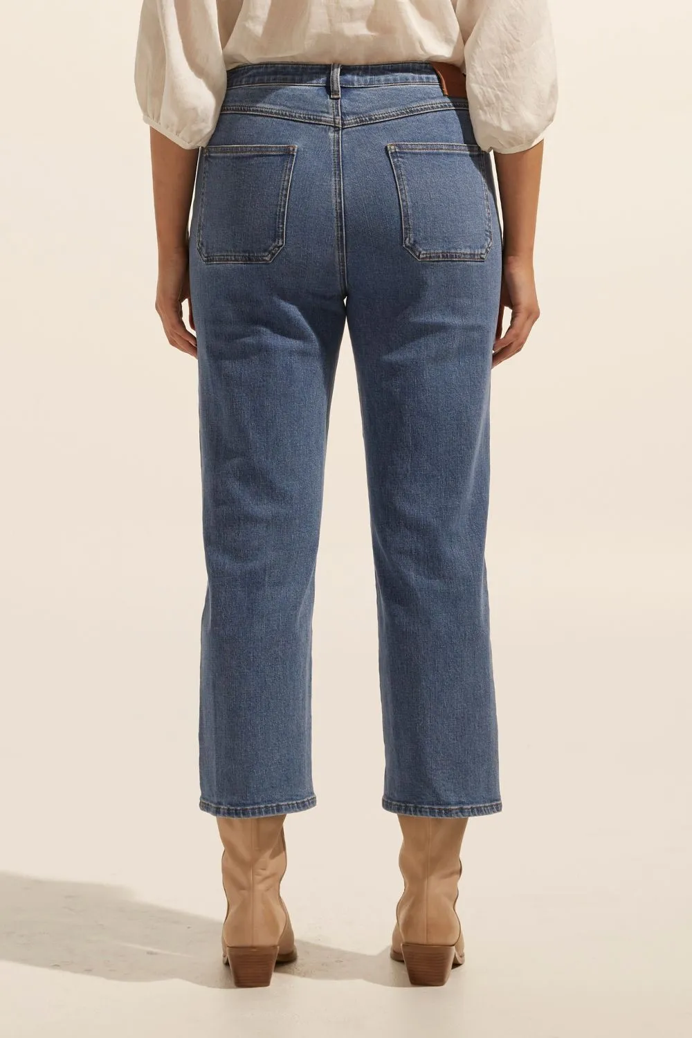 College jean - Mid denim