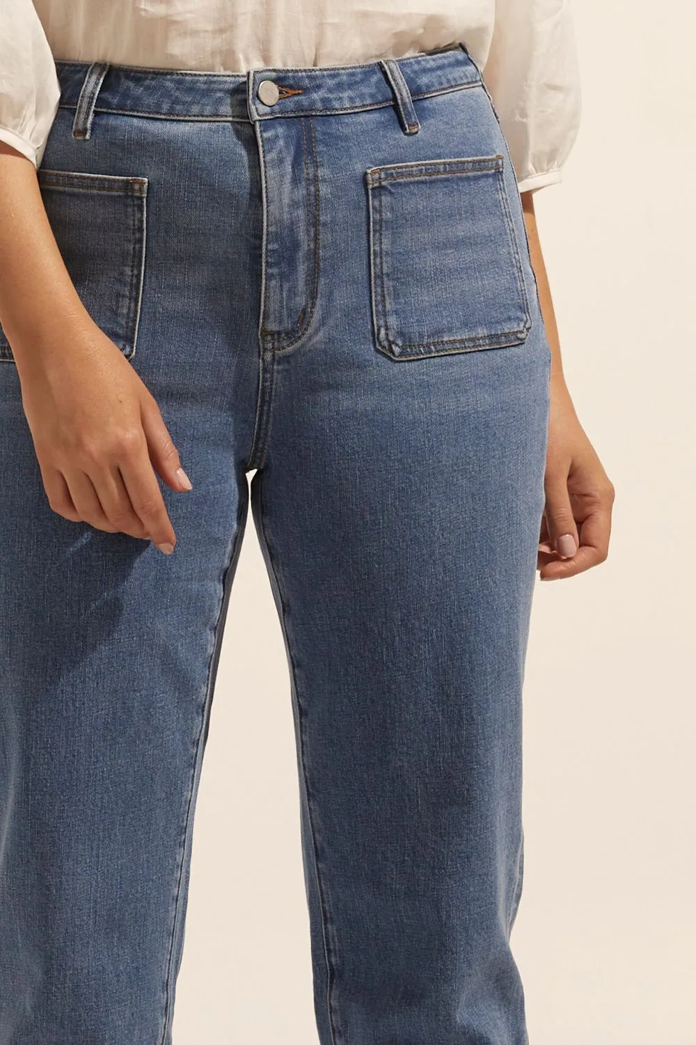 College jean - Mid denim