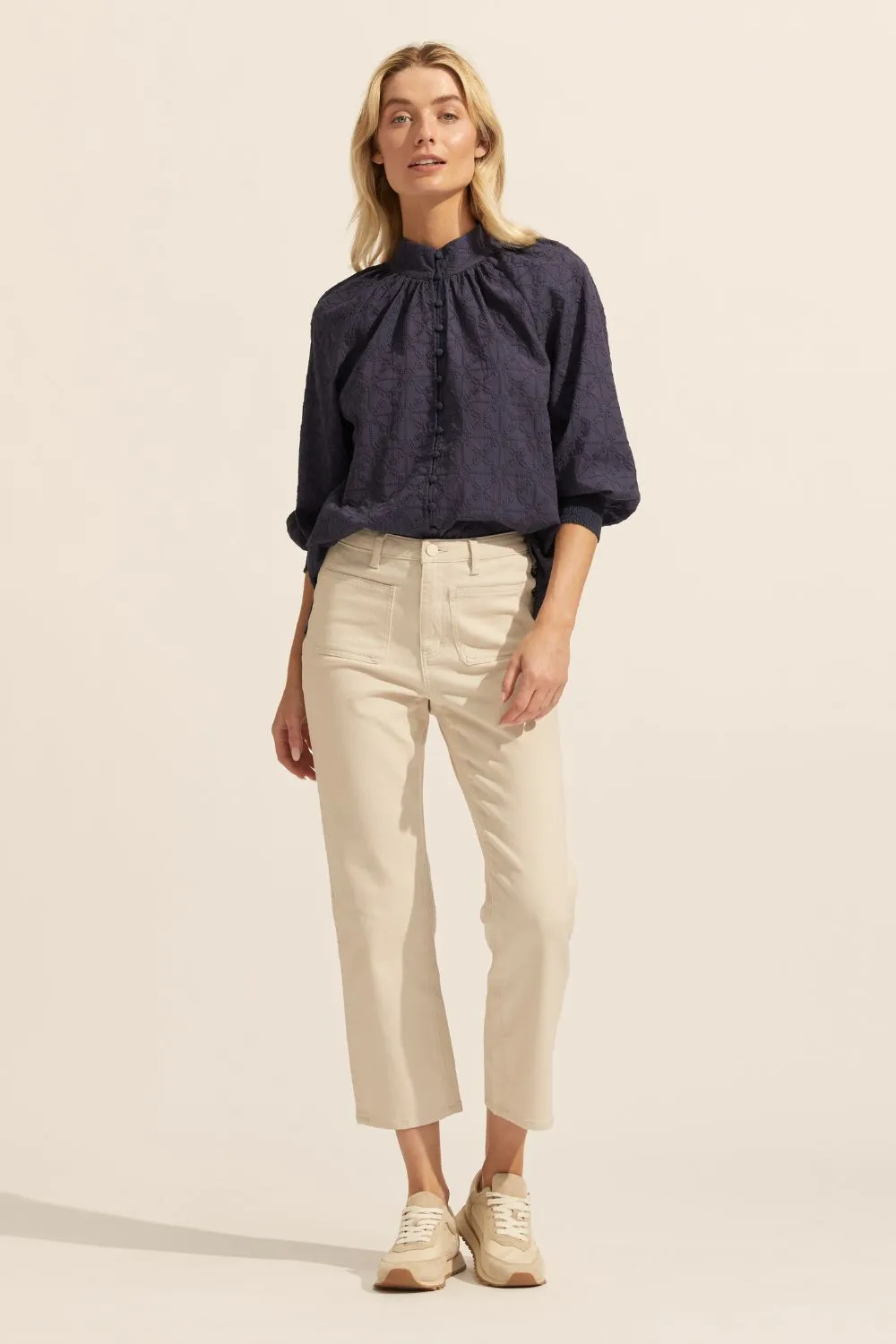 College jean - Stone