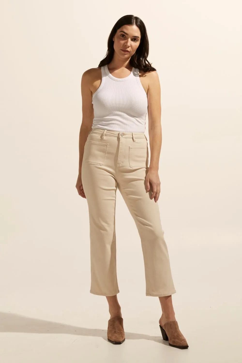 College jean - Stone