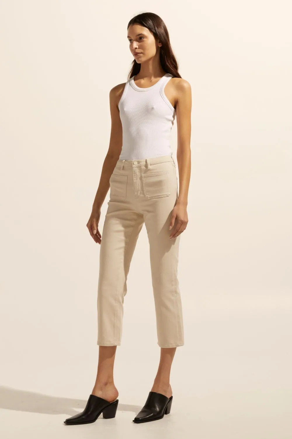 College jean - Stone
