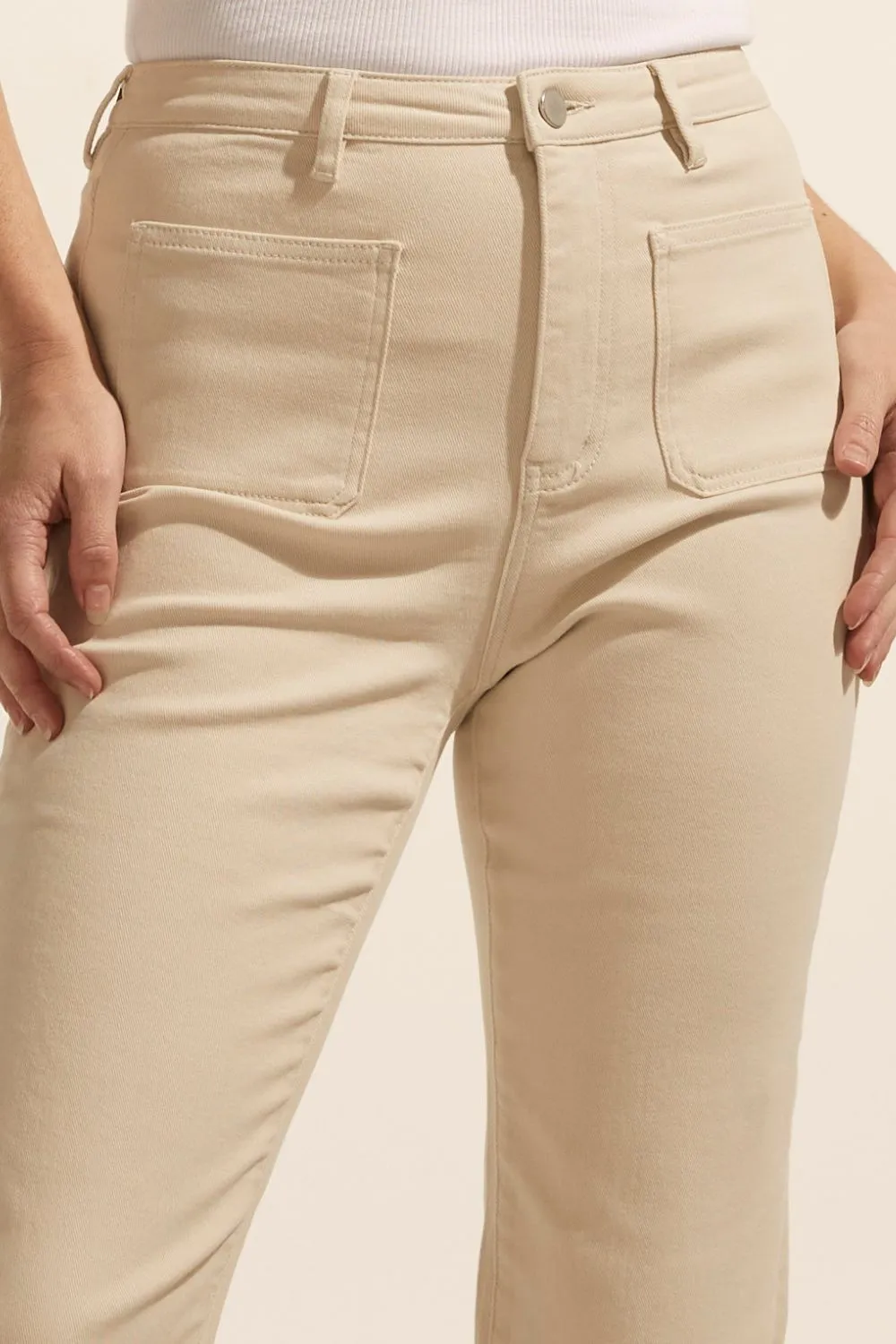 College jean - Stone