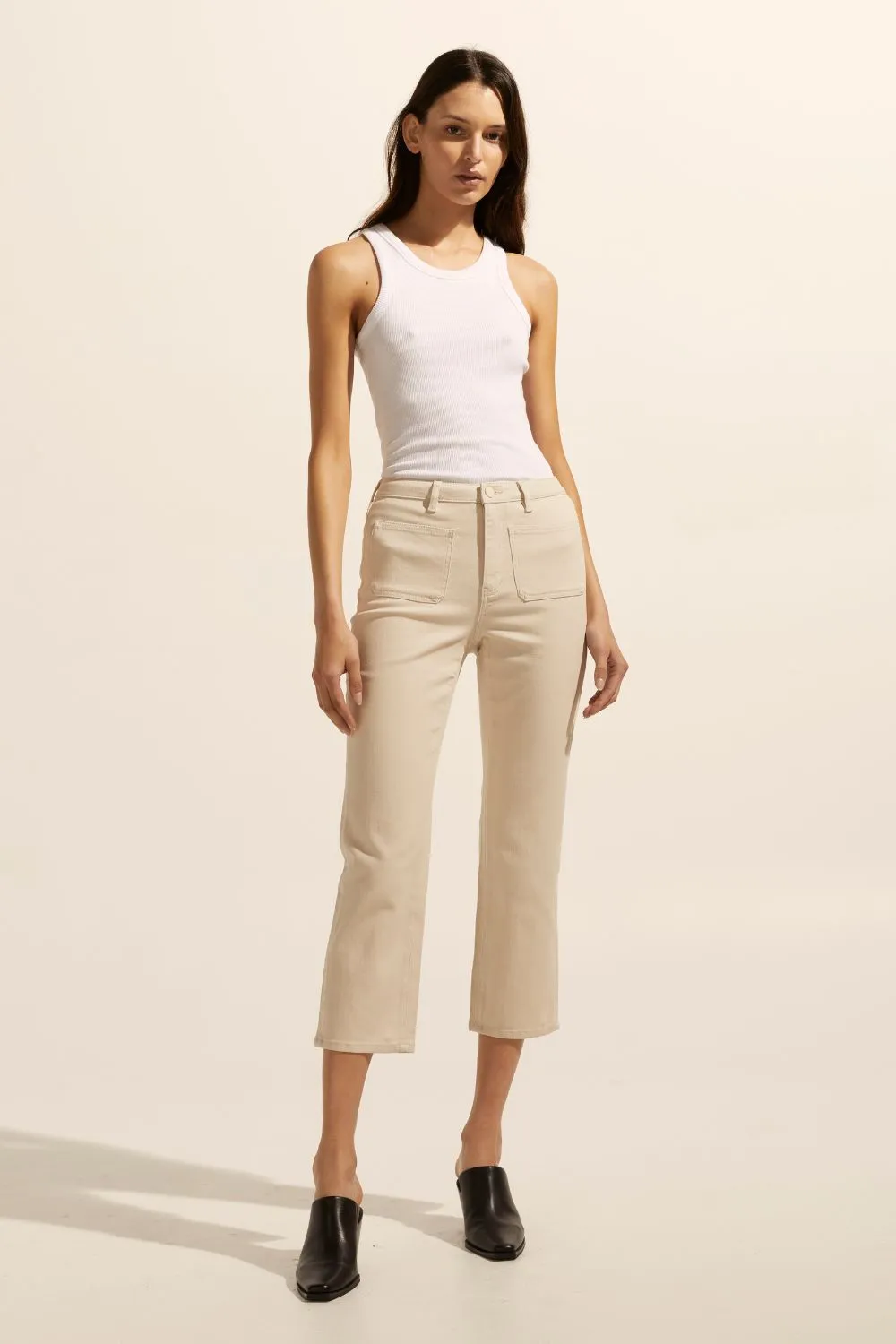 College jean - Stone