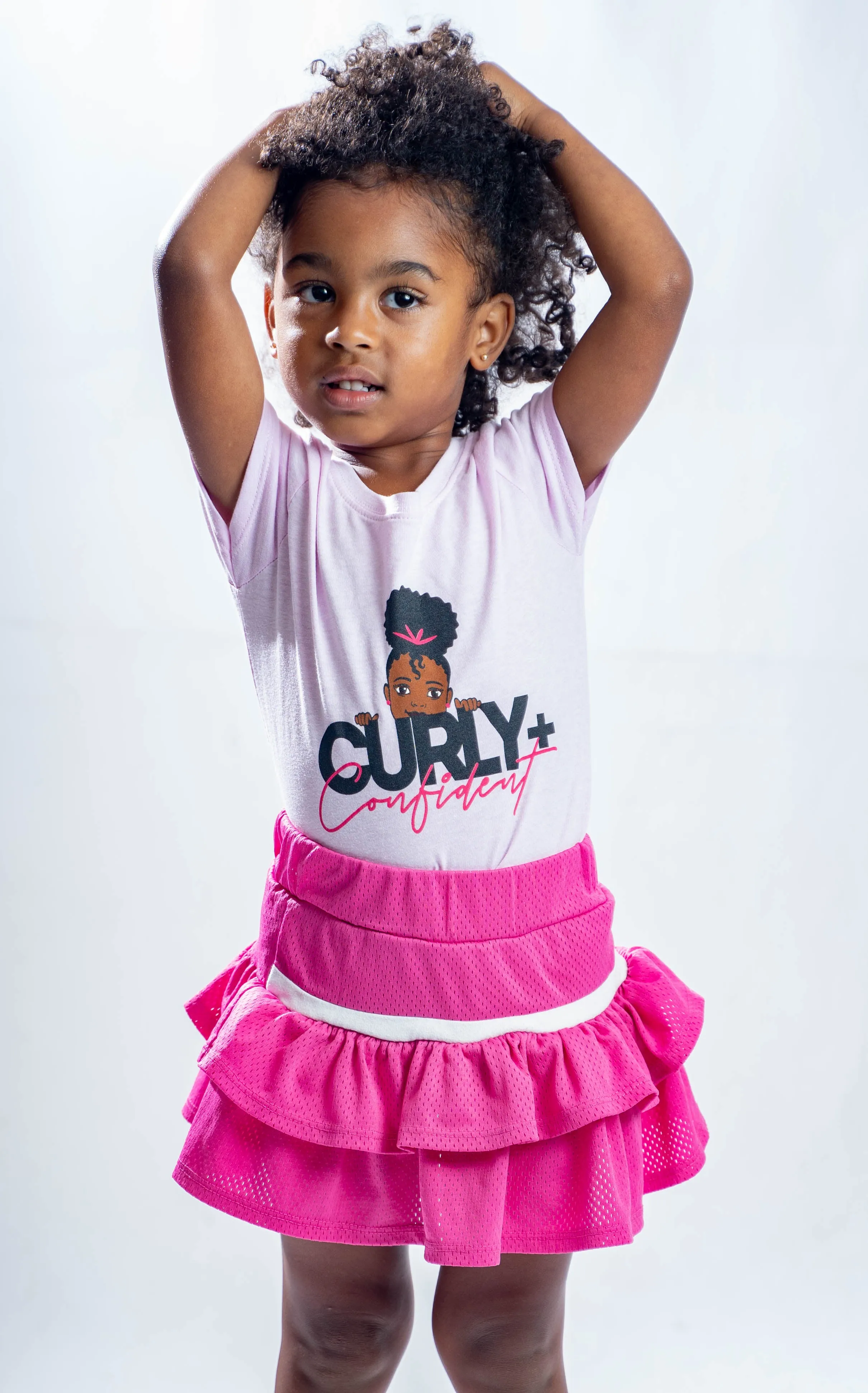 Curly Confident™: Girls Statement Tees